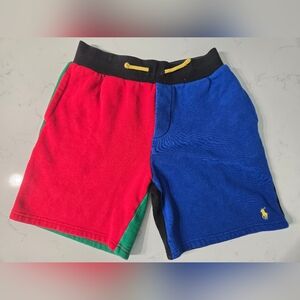 Boys Polo Sweat Shorts By Ralph Lauren - Med (10-12)